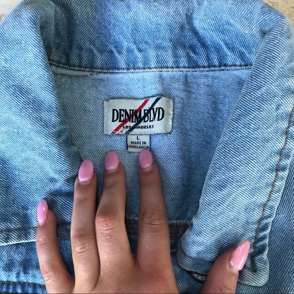 Forever 21 Distressed Denim Jacket - Picture 2 of 4